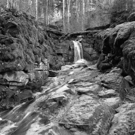 Kranzegg-Wasserfall (Oberallgäu) - 06.01.2023