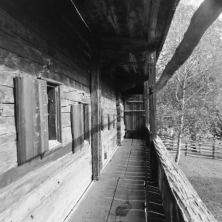 Haus im Bauernhofmuseum Kramsach (Tirol) - 09.10.2023