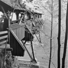 Wasserleitung im Bauernhofmuseum Kramsach (Tirol) - 09.10.2023