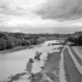Isar-Hochwasser am Großhesseloher Wehr (München) - 13.05.2023