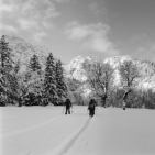 Tourengeher im Rontalboden (Hinterriß) - 22.01.2023