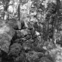 Heidenmauer in den Wäldern um Mont Sainte Odile  (Nordvogesen) - 12.09.2023