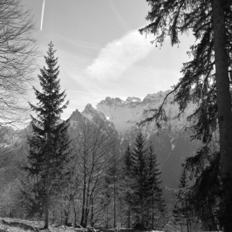 Karwendel über Mittenwald - 22.03.2024